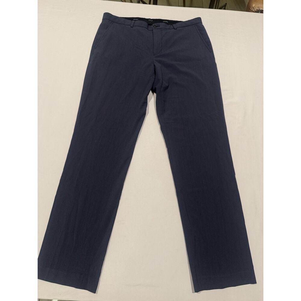 Calvin Klein Pants Mens 34x32 Body Fit Slim Navy Stretch